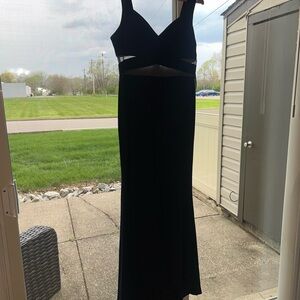 Elegant navy blue Evening Dress